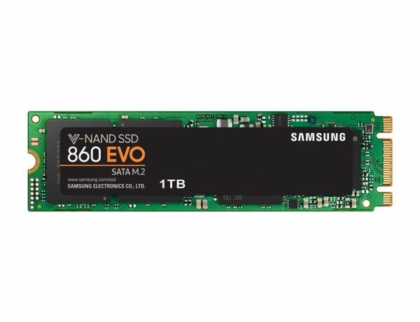 SSD SAMSUNG, 860 EVO, 1 TB, M.2, S-ATA 3, V-Nand 3bit MLC, R/W: 550/520 MB/s, „MZ-N6E1T0BW”