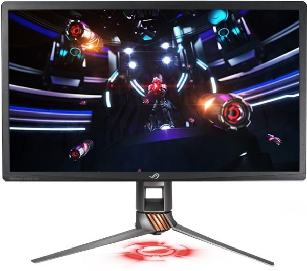 MONITOR ASUS 27″, gaming, IPS, 4K UHD (3840 x 2160), Wide, 600 cd/mp, 4 ms, HDMI, DisplayPort, „PG27UQ” (include TV 6.00lei)