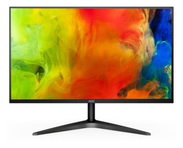 MONITOR AOC 23.8″, home, office, IPS, Full HD (1920 x 1080), Wide, 250 cd/mp, 7 ms, VGA, HDMI, „24B1XHS” (timbru verde 7 lei)