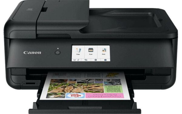 Multifunctional Inkjet Color Canon Pixma TS9550 , A4, Functii: Impr.|Scan.|Cop., Viteza de Printare Monocrom: 15ppm, Viteza de printare color: 10ppm, Conectivitate:USB|Ret|WiFi, Duplex:Da, ADF:ADF(timbru verde 40 lei) „2988C006AA”