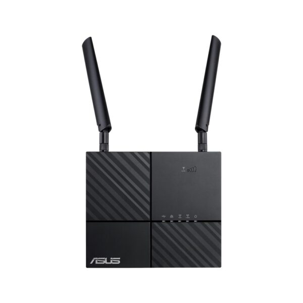 ROUTER ASUS wireless, 750 Mbps, porturi Gigabit x 2, antena externa x 2, AC750, dual band, „4G-AC53U” (include TV 1.75lei)