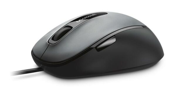 MOUSE MICROSOFT, „Comfort 4500”, PC sau NB, cu fir, USB, optic, 1000 dpi, butoane/scroll 5/1, , negru, „4EH-00002” (timbru verde 0.18 lei)