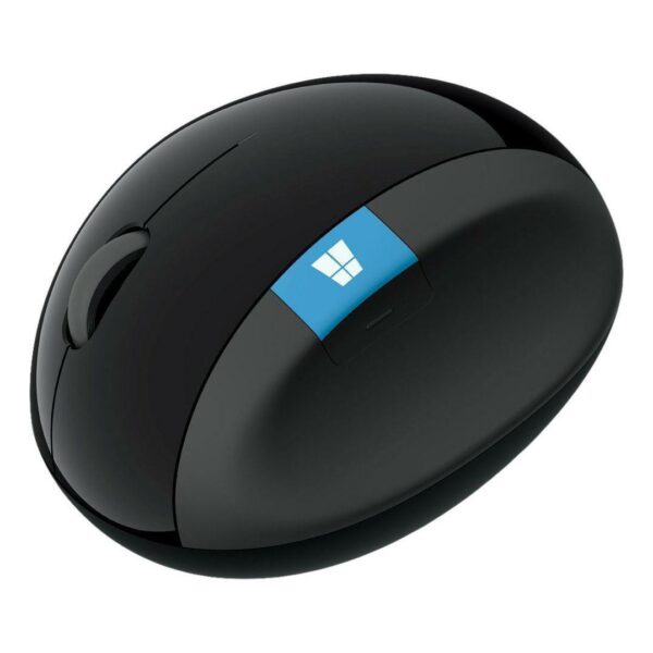 MOUSE MICROSOFT, „Sculpt Ergonomic”, PC sau NB, wireless, 2.4GHz, optic, 1000 dpi, butoane/scroll 4/1, , negru, „5LV-00002” (timbru verde 0.18 lei)