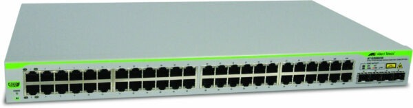 SWITCH ALLIED TELESIS, GS950/48, 10/100 x 48, SFP x 4, managed, rackabil, carcasa metalica, „AT-GS950/48-50” (include TV 1.75lei)