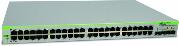 SWITCH ALLIED TELESIS, GS950/48, 10/100 x 48, SFP x 4, managed, rackabil, carcasa metalica, „AT-GS950/48-50” (timbru verde 2 lei)