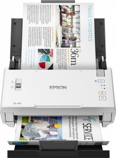 SCANNER EPSON DS-410, dimensiune A4, tip sheetfed, viteza scanare: 52 ipm alb-negru si color, rezolutie optica 600x600dpi, ADF Single Pass 50 pagini, duplex, senzor CIS, USB 2.0 Type B „B11B249401” (incl.TV 3.5RON)