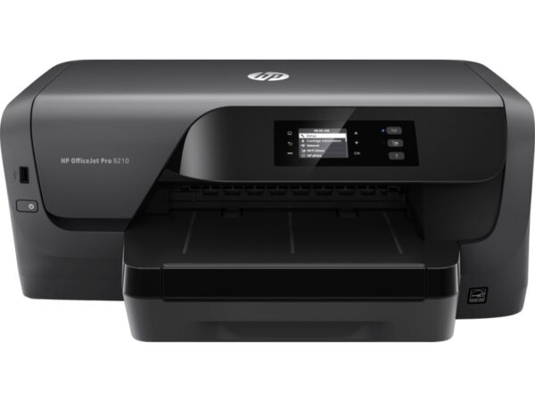 Imprimanta Inkjet Color HP OfficeJet Pro 8210, A4, Functii: Impr., Viteza de Printare Monocrom: 22ppm, Viteza de printare color: 18ppm, Conectivitate:USB|Ret|WiFi, Duplex:Da, ADF:Nu(timbru verde 11 lei) „D9L63A”