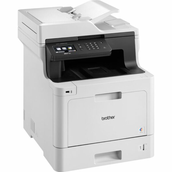 Multifunctional Laser Color BROTHER MFC-L8690CDW, A4, Functii: Impr.|Scan.|Cop.|Fax, Viteza de Printare Monocrom: 31ppm, Viteza de printare color: 31ppm, Conectivitate:USB|Ret|WiFi, Duplex:Da, ADF:DADF(timbru verde 40 lei) „MFCL8690CDWYJ1”