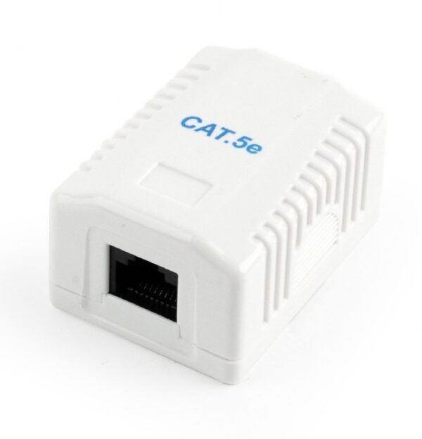 PRIZA RJ-45 aplicabila cu 1 iesire GEMBIRD pt. cablu UTP, Cat5e, Krone (LSA) | RJ-45 (M), plastic, 1 buc, „NCAC-1U5E-01”