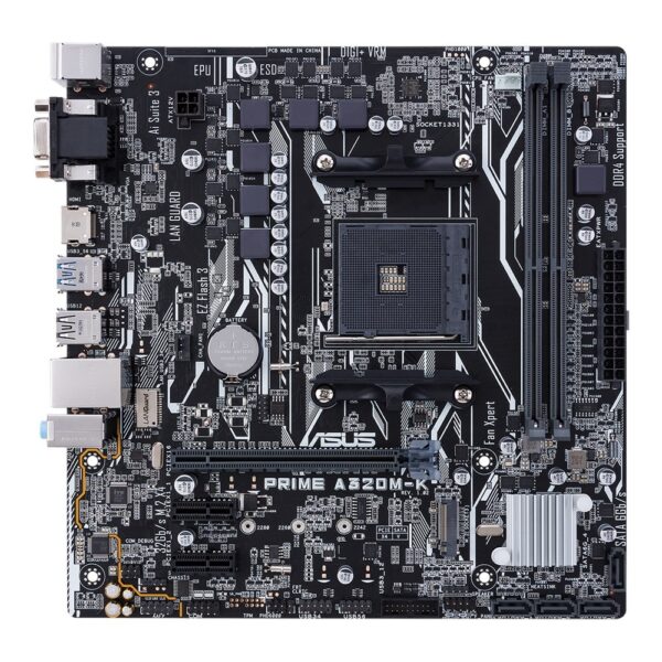 PLACA de BAZA Asus „PRIME A320M-K/CSM”, skt AM4, mATX, AMD A320, 2 x DDR4, max. 32 GB, 4 x SATA, 1 x M.2, 7.1, „PRIME A320M-K/CSM”