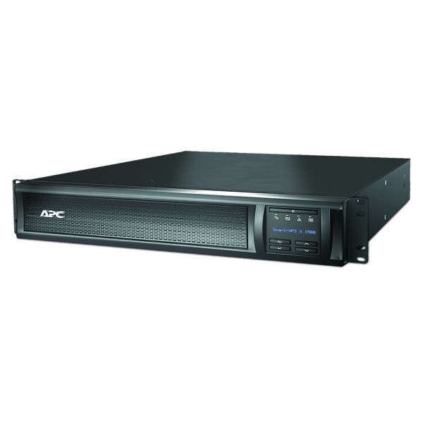 UPS APC, „Smart-UPS X”, Line Int. sin pura mgmt, tower, rack, 1500VA / 1200W , AVR, IEC x 8, 1 x baterie APCRBC115, display LCD, back-up 11 – 20 min., „SMX1500RMI2U”, SP prelungire garantie (WBEXTWAR1YR-SP-03/WBEXTWAR3YR-SP-03), (timbru verde 40 lei)