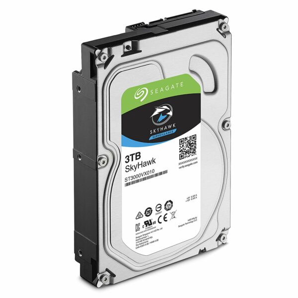 HDD SEAGATE 3 TB, SkyHawk, 5.400 rpm, buffer 256 MB, pt. supraveghere, „ST3000VX009”