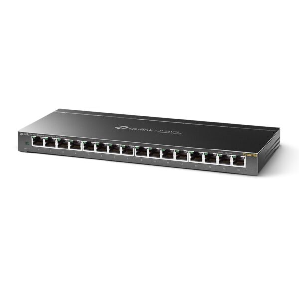 SWITCH TP-LINK 16 porturi Gigabit. carcasa metalica „TL-SG116E” (timbru verde 2 lei)