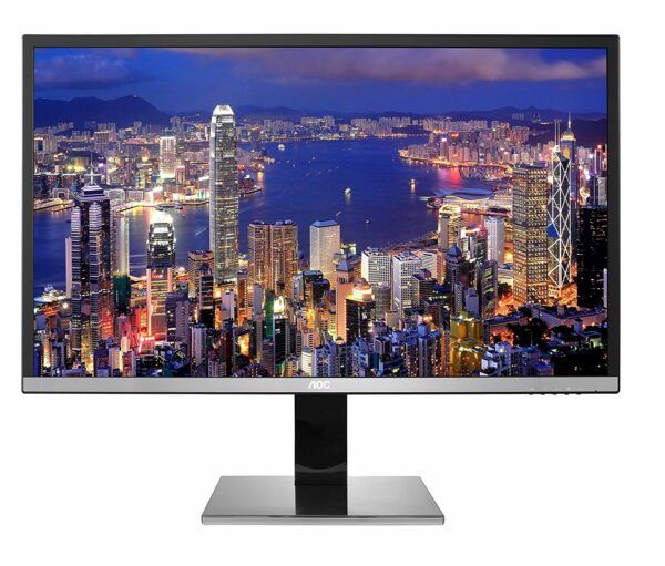 MONITOR AOC 27″ gaming, IPS, 4K UHD (3840 x 2160), Wide, 350 cd/mp, 4 ms, VGA, DVI, HDMI, DisplayPort, „U2777PQU” (timbru verde 7 lei)