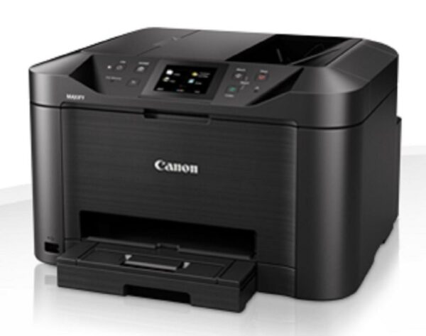 Multifunctional Inkjet Color Canon Maxify MB5150, A4, Functii: Impr.|Scan.|Cop.|Fax, Viteza de Printare Monocrom: 24ppm, Viteza de printare color: 15.5ppm, Conectivitate:USB|Ret|WiFi, Duplex:Da, ADF:ADF(timbru verde 40 lei) „CH0960C009AA”