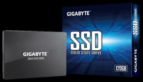 SSD GIGABYTE, 120 GB, 2.5 inch, S-ATA 3, 3D Nand, R/W: 350/280 MB/s, „GP-GSTFS31120GNTD”