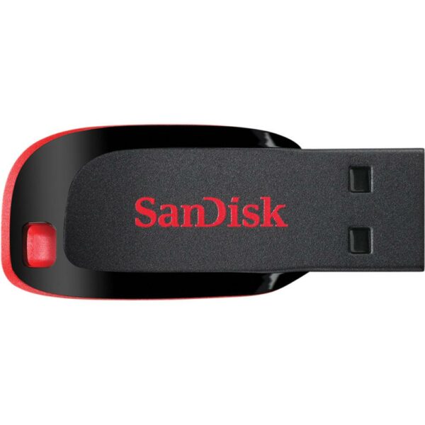 MEMORIE USB 2.0 SANDISK 64 GB, clasica, carcasa plastic, negru, „SDCZ50-064G-B35” (timbru verde 0.03 lei)