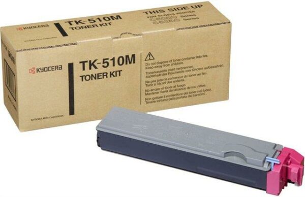 Toner Original Kyocera Magenta, TK-510M, pentru FS-C5020|C5025|C5030, 8K, (timbru verde 1.2 lei) , „TK-510M”