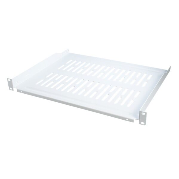 RAFT FIX LOGILINK 1U pentru rack 19″, adancime 350mm, sarcina maxima 10Kg, vopsea antistatic, otel 1.5mm, grey, „SF1C45G”