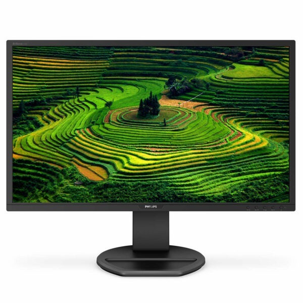 MONITOR PHILIPS 27″, home, office, IPS, WQHD (2560 x 1440), Wide, 250 cd/mp, 5 ms, VGA, DVI, HDMI, DisplayPort, „272B8QJEB/00” (timbru verde 7 lei)