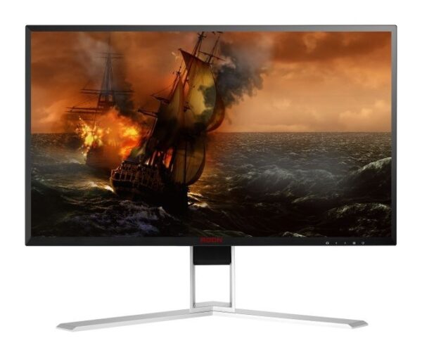 MONITOR AOC 23.8″ gaming, TN, WQHD (2560 x 1440), Wide, 350 cd/mp, 1 ms, HDMI, DisplayPort, „AG241QG” (timbru verde 7 lei)