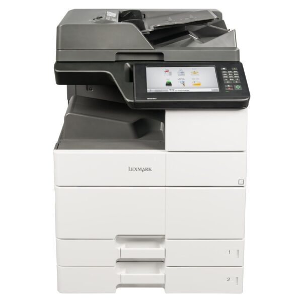 Multifunctional Laser Mono Lexmark MX910de, A3, Functii: Impr.|Scan.|Cop.|Fax, Viteza de Printare Monocrom: 45 ppm, Viteza de printare color: nu e cazul, Conectivitate:USB|Retea, Duplex:Da, ADF:ADF(timbru verde 85 lei) „MX910DE”