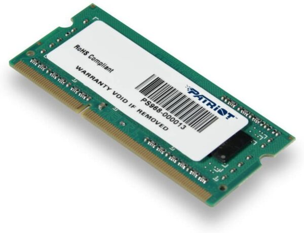 SODIMM Patriot, 4GB DDR3, 1600 MHz, „PSD34G160082S”