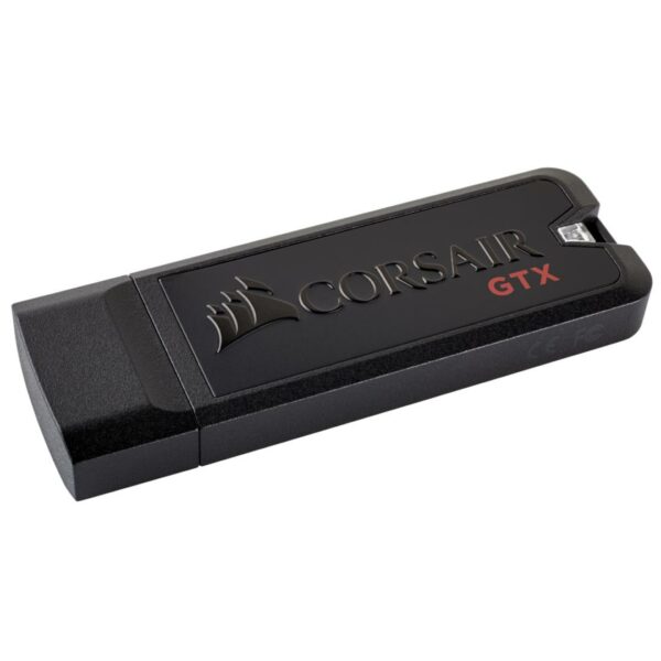 MEMORIE USB 3.1 CORSAIR 256 GB, cu capac, carcasa plastic, negru, „CMFVYGTX3C-256GB” (timbru verde 0.03 lei)