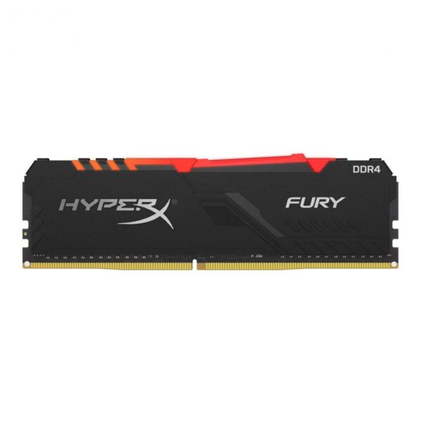 Memorie DDR Kingston – gaming DDR4 16 GB, frecventa 3000 MHz, 1 modul, radiator, iluminare RGB, „HX430C15FB3A/16”