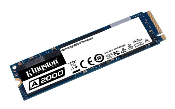 SSD KINGSTON, A2000, 250 GB, M.2, PCIe Gen3.0 x4, 3D Nand, R/W: 2000/1100 MB/s, „SA2000M8/250G”