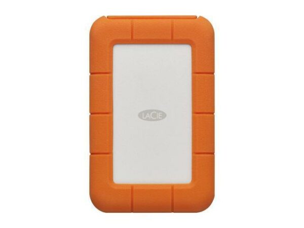 HDD extern LACIE 5 TB, Rugged, 2.5 inch, USB 3.0, portocaliu/ argintiu, „STFR5000800” (timbru verde 0.8 lei)