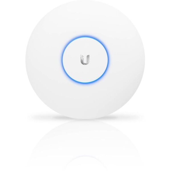 ACCESS Point Ubiquiti wireless exterior 1300 Mbps, port 10/100/1000 x 2, antena interna x 1, PoE, 2.4 – 5 GHz, „UAP-AC-PRO” (timbru verde 0.8 lei)