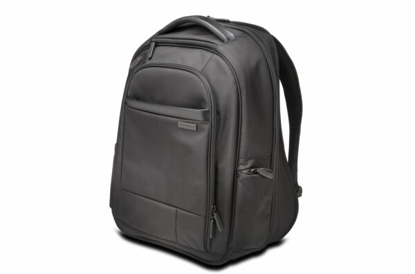 RUCSAC KENSINGTON, pt. notebook de max. 17 inch, 1 compartiment, buzunar frontal x 3 | buzunar lateral x 2, waterproof, poliester, negru, „K60381EU”