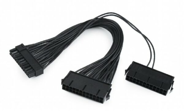CABLU alimentare GEMBIRD, adaptor Molex 24 pin la 2 x Molex 24 pin, 0.3m, „CC-PSU24-01”