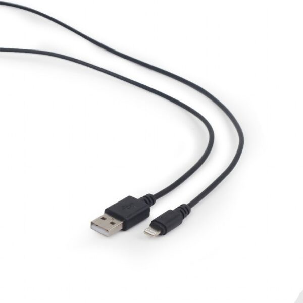 CABLU alimentare si date GEMBIRD, pt. smartphone, USB 2.0 (T) la Lightning (T), 3m, black, „CC-USB2-AMLM-10” (timbru verde 0.08 lei)
