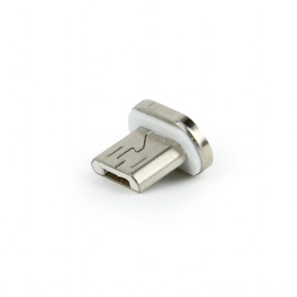 CAP MAGNETIC pt. cablu GEMBIRD, USB 2.0, Micro-USB (T), alb, „CC-USB2-AMLM-mUM” (timbru verde 0.08 lei)