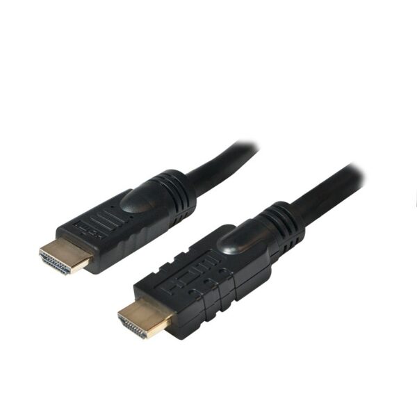 CABLU video LOGILINK, HDMI (T) la HDMI (T), 10m, conectori auriti, rezolutie maxima 4K UHD (3840 x 2160) la 30 Hz, negru, „CHA0010” (timbru verde 2.00 lei)