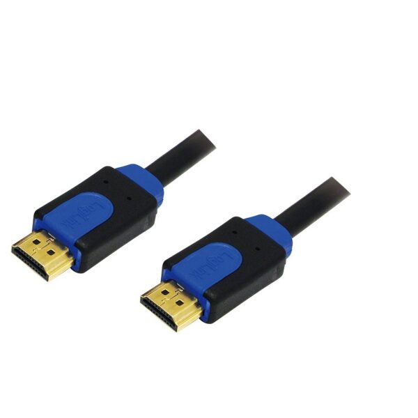 CABLU video LOGILINK, HDMI (T) la HDMI (T), 10m, premium, conectori auriti, rezolutie maxima 4K (3840 x 2160) la 60 Hz, negru, „CHB1110” (timbru verde 2.00 lei)