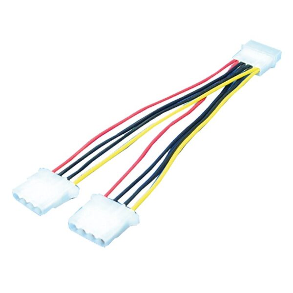 CABLU alimentare LOGILINK, adaptor Molex (T) la 2 x Molex (M), „CP0001” (timbru verde 0.08 lei)