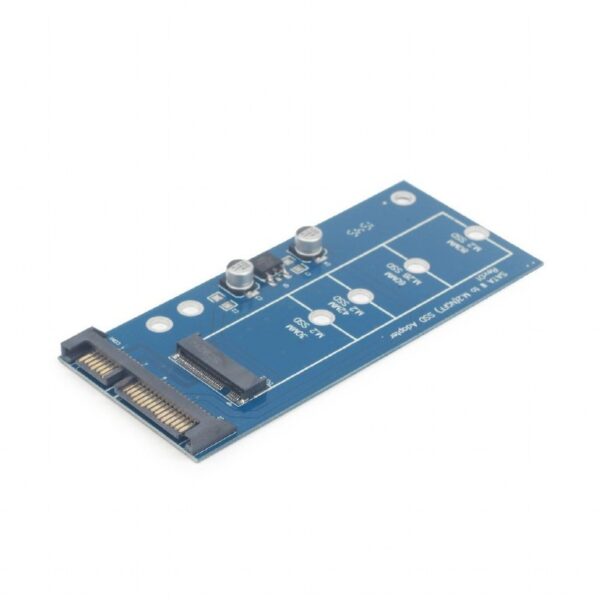 ADAPTOR GEMBIRD M.2 (M)(NGFF) la S-ATA 3 1.8″ (T), adaptor pt. SSD M.2 la S-ATA, „EE18-M2S3PCB-01”