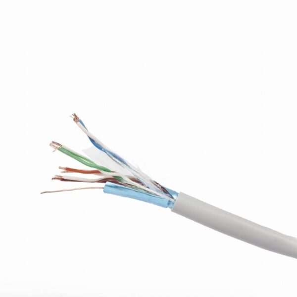 ROLA CABLU FTP GEMBIRD, Cat5e, 100m, Cupru-Aluminiu, Litat, AWG24, „FPC-5004E-L/100”