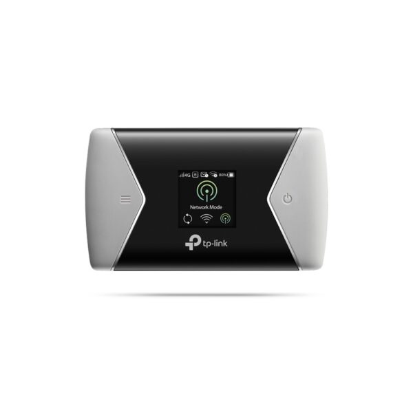 ROUTER TP-LINK wireless. portabil, 4G Mobile Wi-Fi, 300Mbps, Internal LTE Modem, SIM card slot, TFT screen display, rechargeable battery, micro SD card slot „M7450” (timbru verde 0.8 lei)