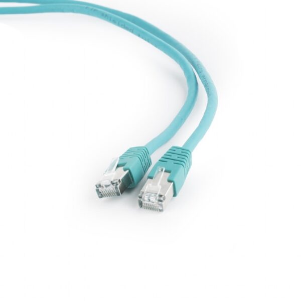 PATCH CORD FTP GEMBIRD Cat6, cupru-aluminiu, 0.5 m, verde, AWG26, ecranat „PP6-0.5M/G” (timbru verde 0.08 lei)