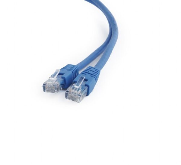 PATCH CORD UTP GEMBIRD Cat6, cupru-aluminiu, 0.25 m, albastru, AWG26, „PP6U-0.25M/B” (timbru verde 0.08 lei)