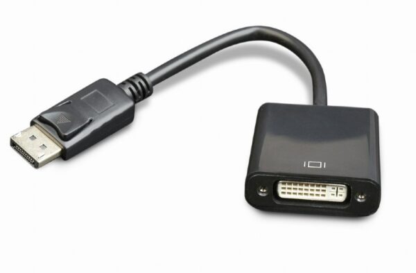 CABLU video GEMBIRD, adaptor DisplayPort (T) la DVI-I DL (M), 10cm, rezolutie maxima Full HD (1920 x 1080) la 60Hz, negru, „AB-DPM-DVIF-002” (timbru verde 0.08 lei)