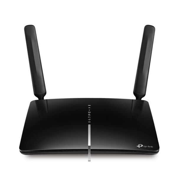 ROUTER TP-LINK wireless. 4G LTE (desktop), 1600Mbps. 3 porturi 10/100/1000Mbps + 1 WAN/LAN Gigabit, Dual Band „Archer MR600” (timbru verde 0.8 lei)