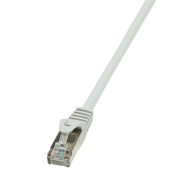 PATCH CORD FTP LOGILINK Cat5e, cupru-aluminiu, 15 m, gri, AWG26, ecranat „CP1102S” (timbru verde 0.8 lei)