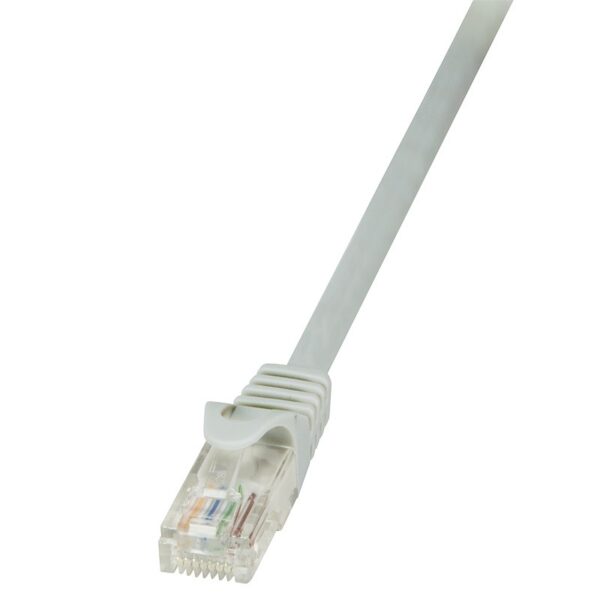 PATCH CORD UTP LOGILINK Cat5e, cupru-aluminiu, 15 m, gri, AWG26, „CP1102U” (timbru verde 0.8 lei)