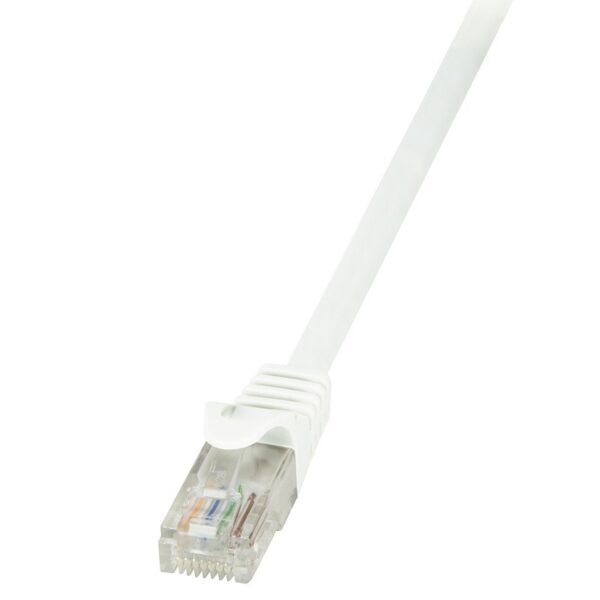 PATCH CORD UTP LOGILINK Cat6, cupru-aluminiu, 0.25 m, alb, AWG24, „CP2011U” (timbru verde 0.08 lei)