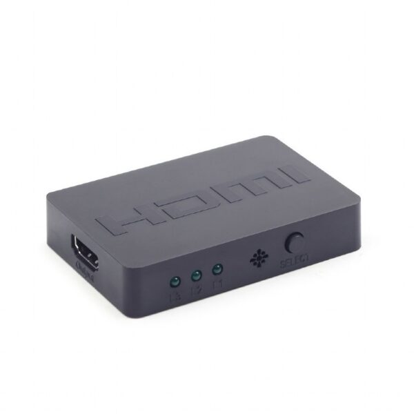 SWITCH video GEMBIRD, switch 3 device la 1 Monitor, conector 1: HDMI (M) x 3; conector 2: HDMI (M), „DSW-HDMI-34” (timbru verde 0.8 lei)